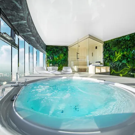 Sky Tower - 48 Pietro Penthousy Z Prywatna Spa - Adult Only Wroclaw Exterior photo