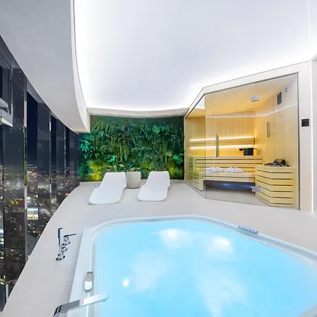 Sky Tower - 48 Pietro Penthousy Z Prywatna Spa - Adult Only Wroclaw Exterior photo