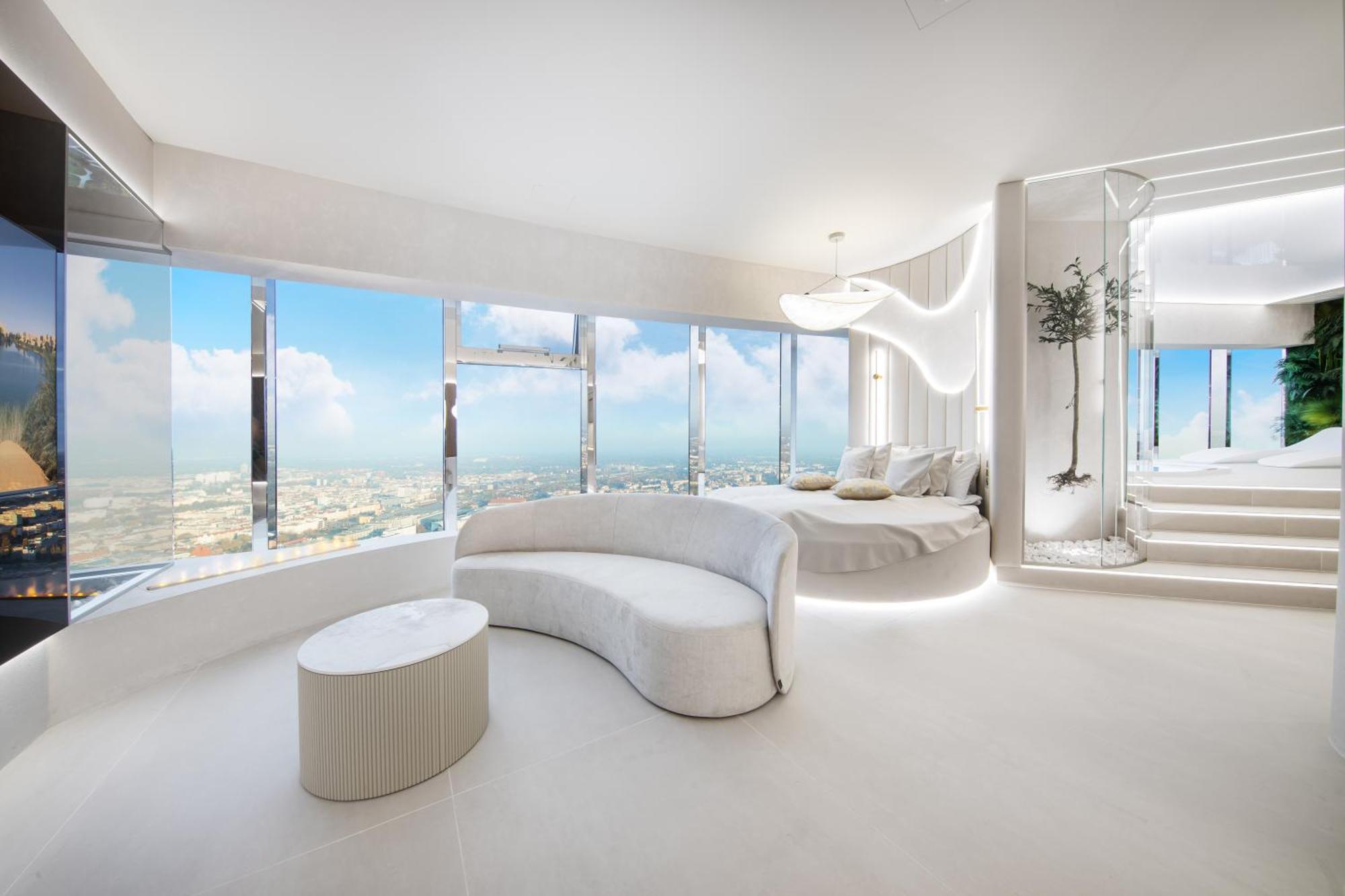 Apartment Sky Tower - 48 Pietro Penthousy Z Prywatna - Adult Only Wroclaw
