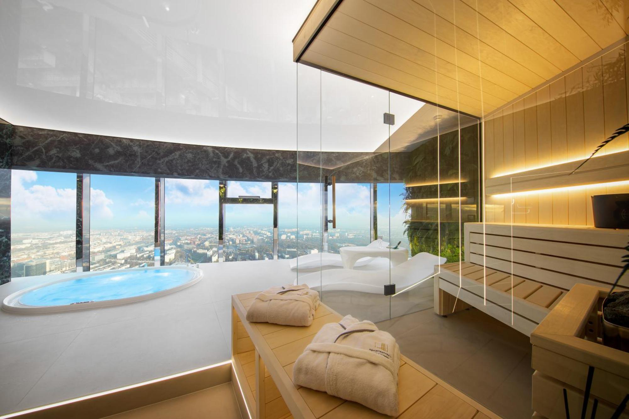 Sky Tower - 48 Pietro Penthousy Z Prywatna - Adult Only Apartment Wroclaw