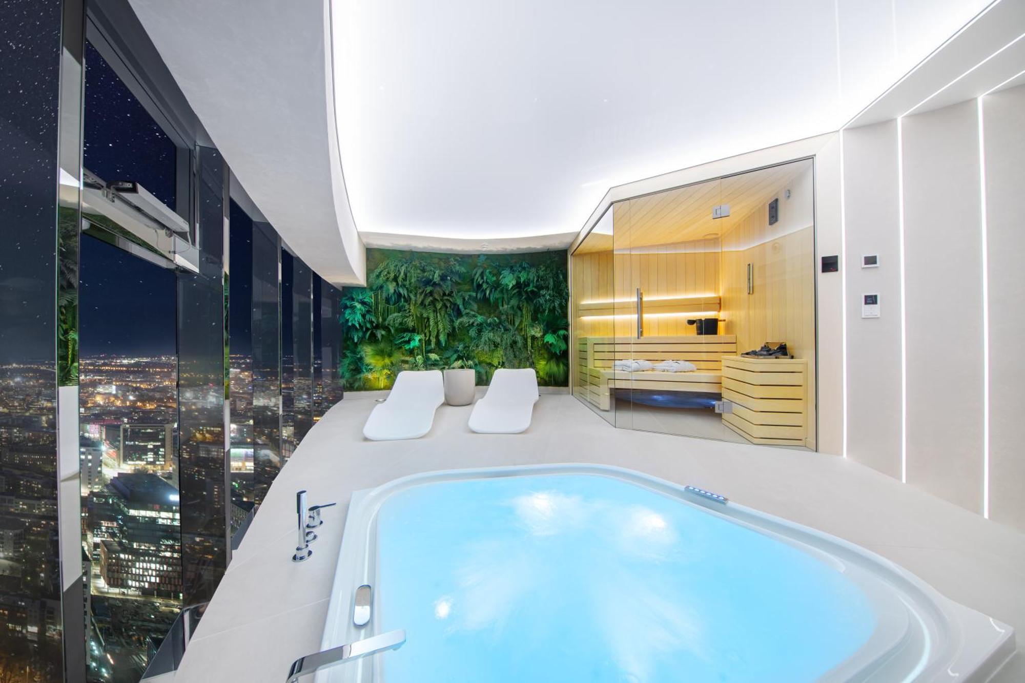 Sky Tower - 48 Pietro Penthousy Z Prywatna - Adult Only Apartament *