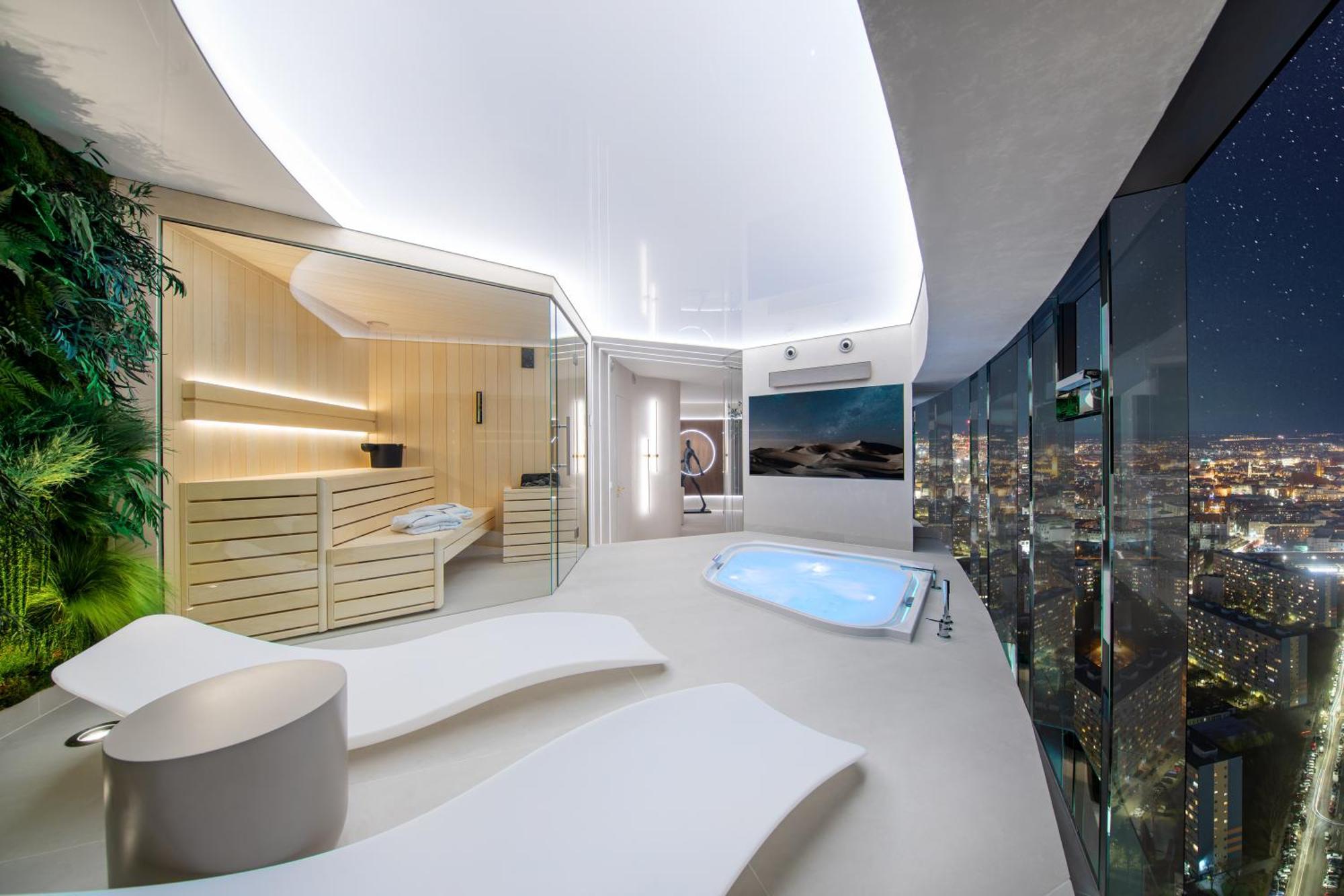 Sky Tower - 48 Pietro Penthousy Z Prywatna - Adult Only Apartment Wroclaw